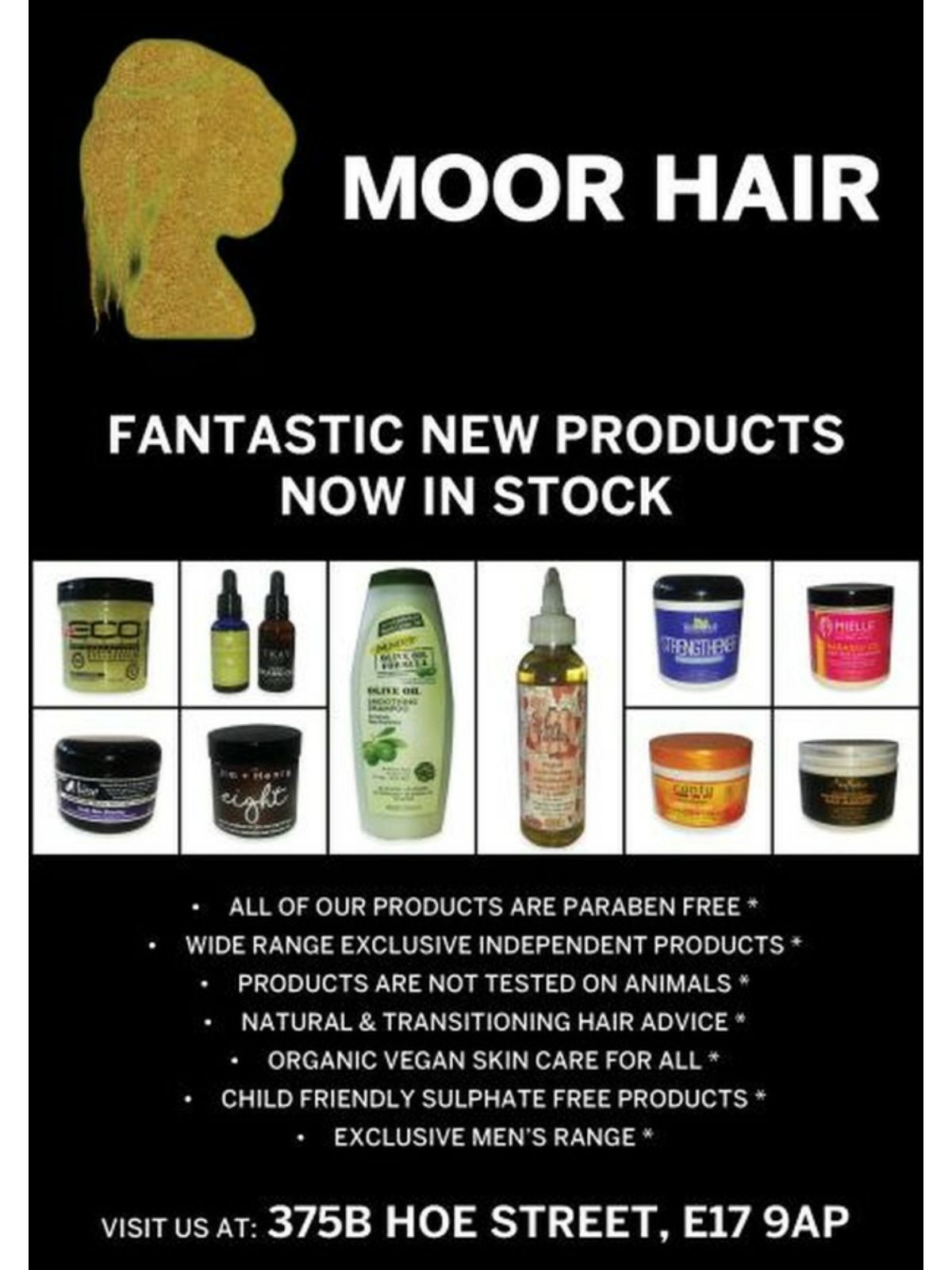 Moor Hair black owned black hair shop